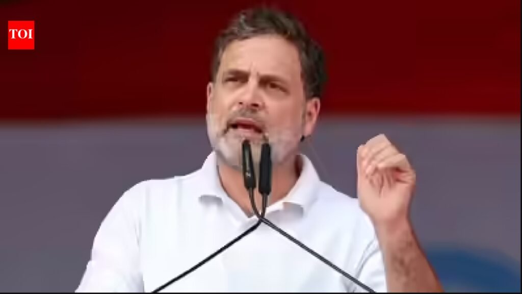 Students don’t need PM Modi’s forgiveness; they deserve his apology: Rahul Gandhi | Chennai News