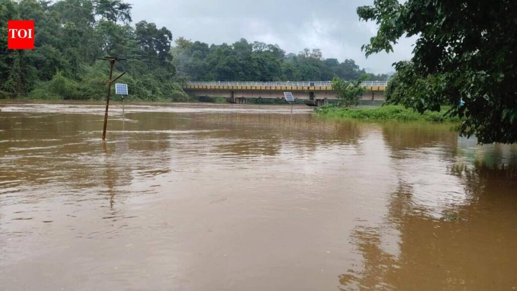 Kukke ghat goes under as rains intensify | Bengaluru News
