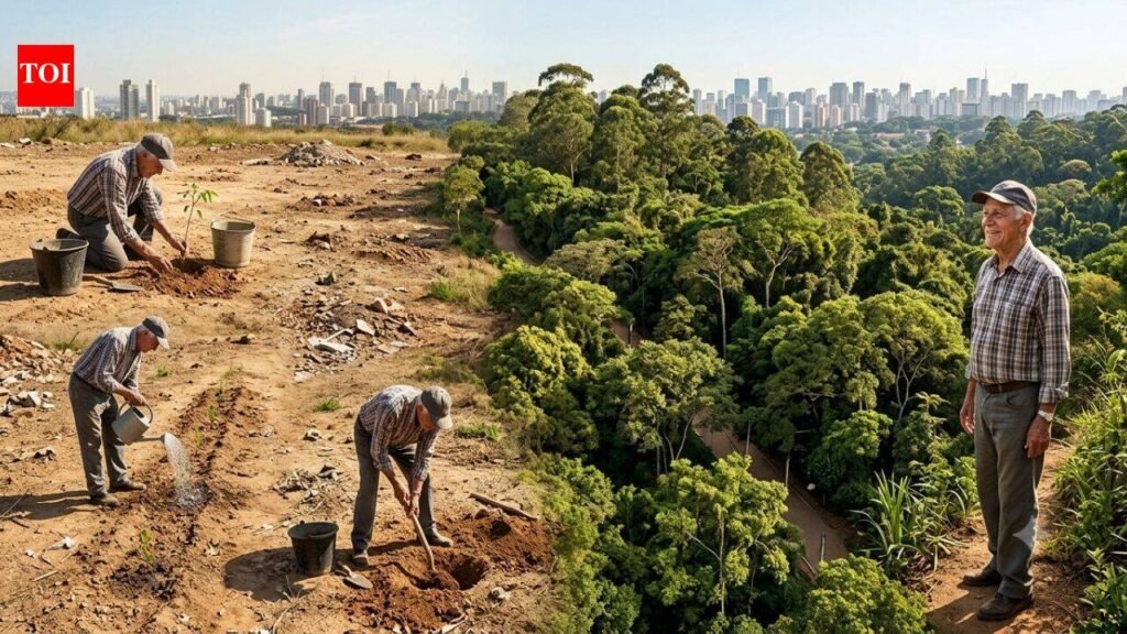 In 2003, a retired man planted trees on forgotten land alone; 20 years later, it had become one of Sao Paulo’s largest urban forests | World News