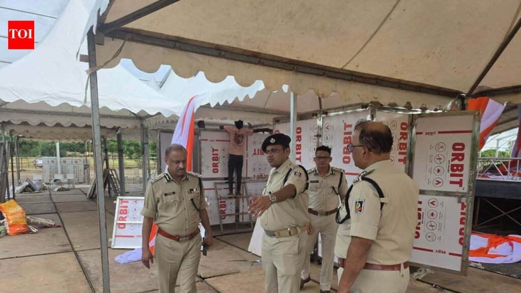 40 platoons of police deployed across twin cities ahead of Prez Murmu’s visit from Aug 3-5 | Bhubaneswar News