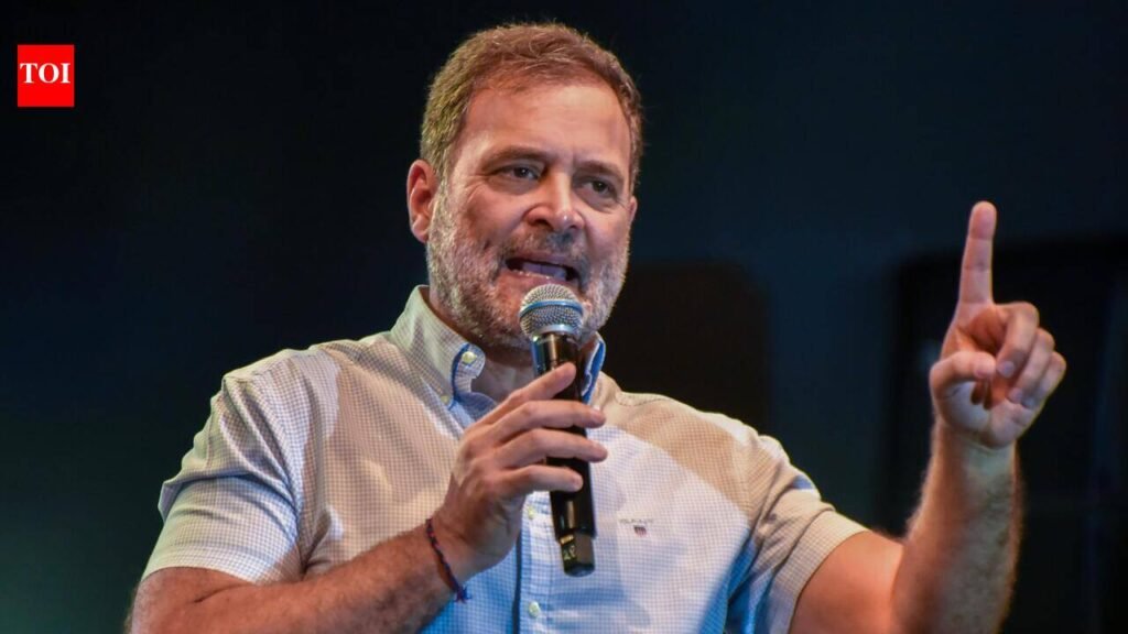 Rahul to address student-focused rally in Prayagraj on Aug 8 | Prayagraj News