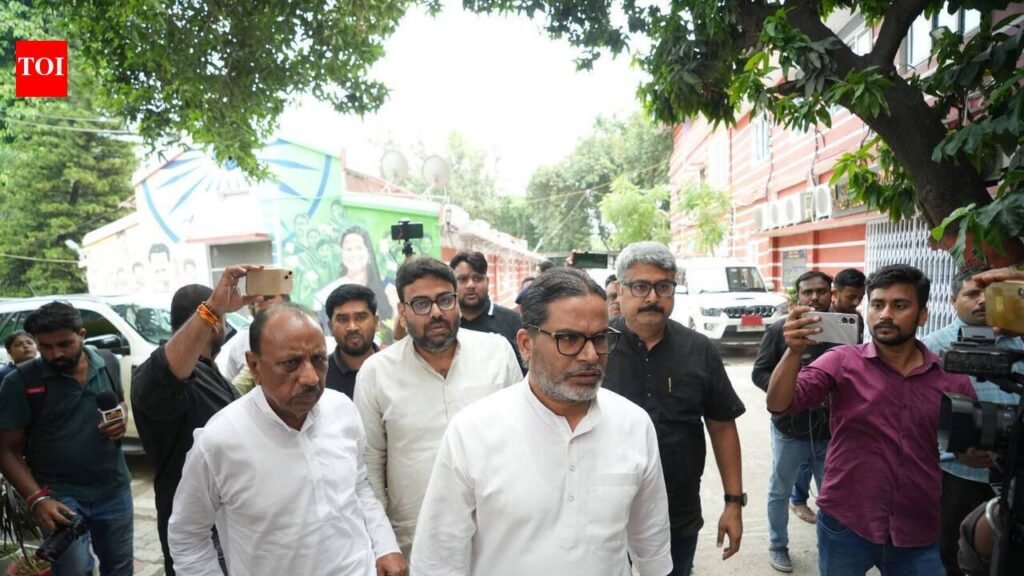 PK seeks probe into police role in Bankipur bypoll, files complaint against Patna SSP | Patna News