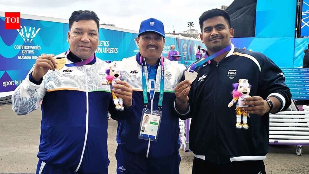 Land mine blast survivor Soman Rana scripts golden CWG story with para shot put title | Commonwealth Games News