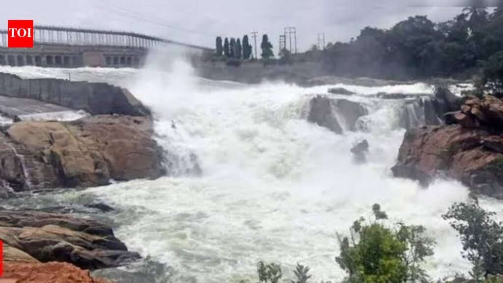 Heavy catchment rain, Kabini dam surge ease Cauvery standoff | Mysuru News