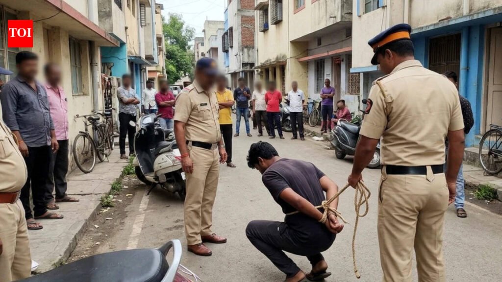 Youth paraded with hands tied by rope, notice to Pune top cop | Mumbai News