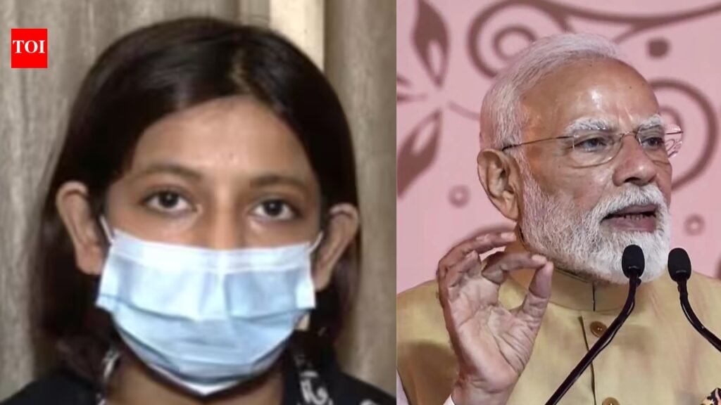 ‘Told me I had freedom to speak’: Noida girl recalls moments before ‘abusive’ video on PM Modi | Noida News
