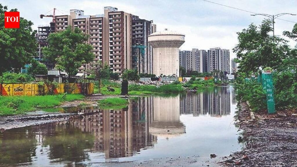 Ahmedabad monsoon: Gaping infra hole keeps Shela vulnerable | Ahmedabad News