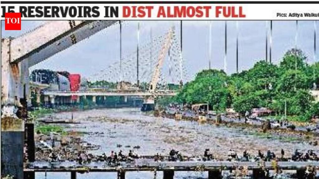 Residents in flood-prone areas heave a sigh of relief as water discharge from major dams eases sharply | Pune News