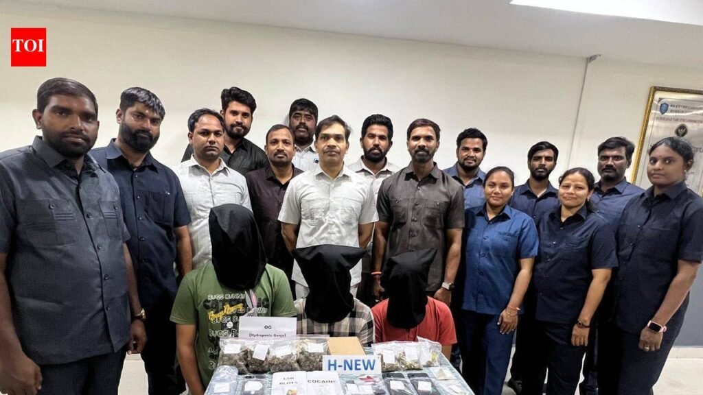 H-NEW arrests two in Old City, seizes drugs worth over ₹13 lakh | Hyderabad News