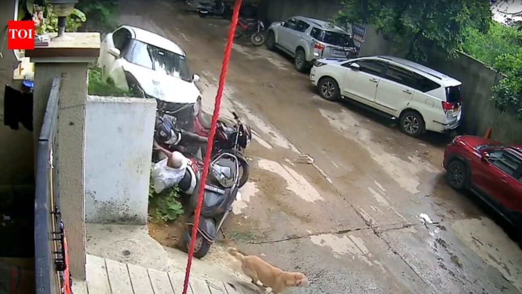 One dead as minor driver rams into two-wheeler at high speed | Hyderabad News