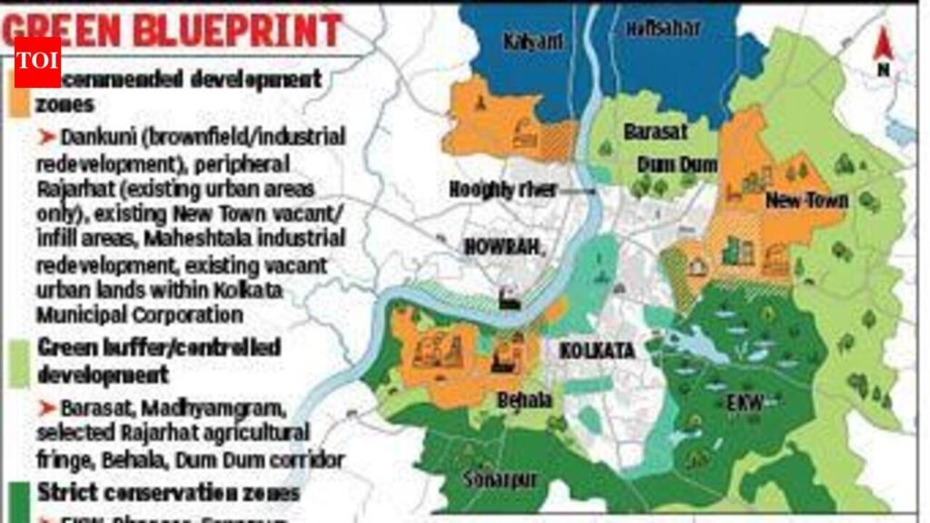 IIT-Kgp study maps where Kolkata can grow and where it must stop | Kolkata News