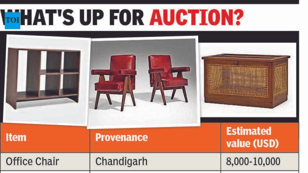 8 Chandigarh heritage pieces to go under the hammer in US | Chandigarh News