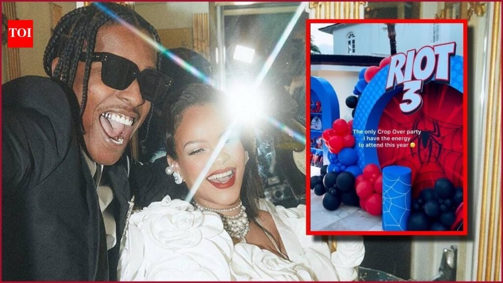 Rihanna and A$AP Rocky host a Spider-Man-themed party for their son, Riot’s 3rd birthday – Video |