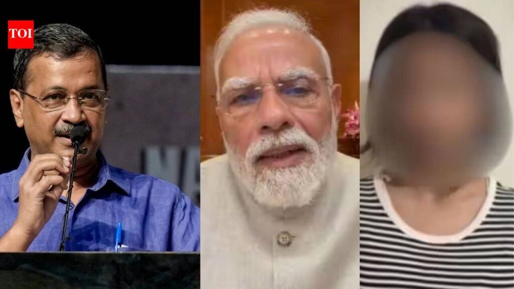 ‘I stand with you’: Arvind Kejriwal defends Noida girl accused of ‘abusing’ PM Modi | Delhi News