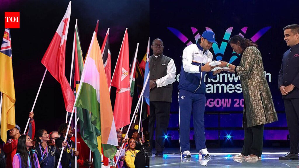Over to Ahmedabad! Neeraj Chopra, PT Usha receive CWG flag as India’s 2030 countdown begins | Commonwealth Games News