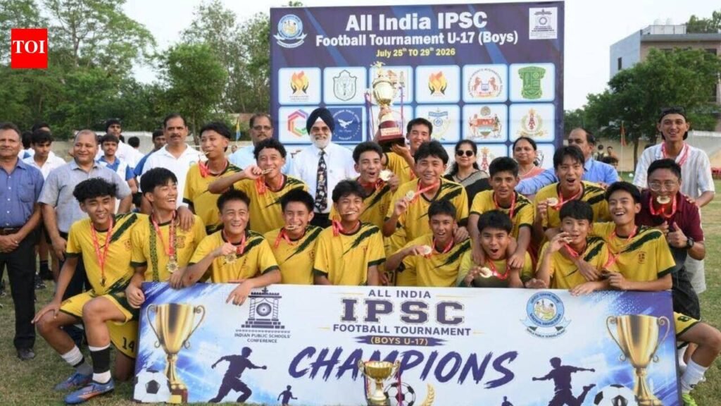 Tashi Namgyal Academy, Gangtok emerge champions as All India IPSC Under-17 Boys Football tournament ends at Birla Public School, Pilani | Jaipur News