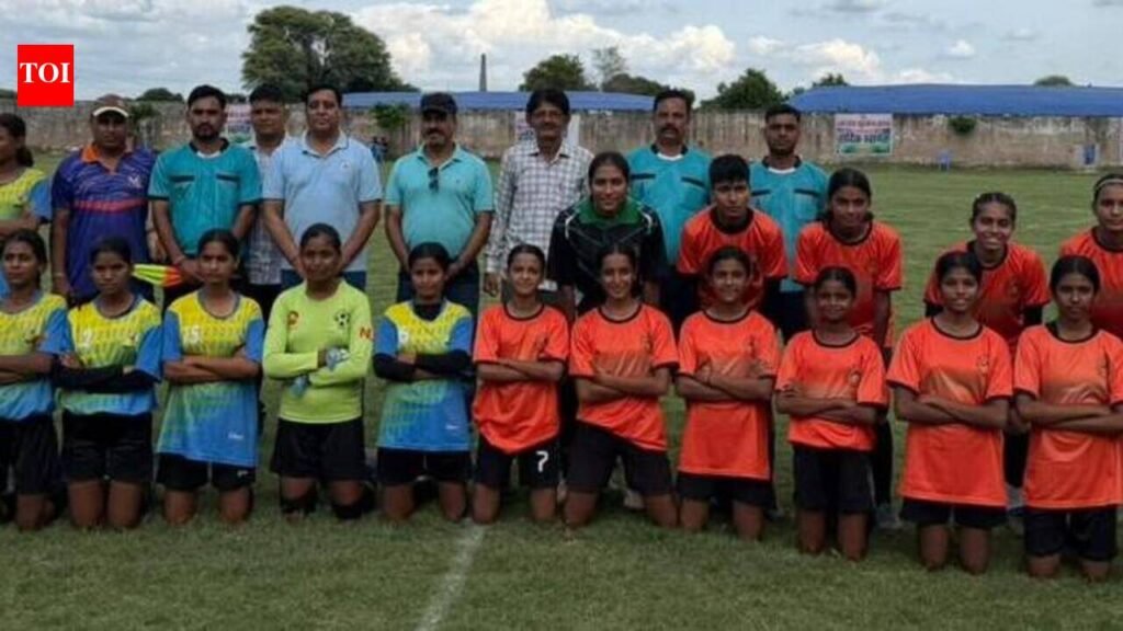 Rajasthan State Junior Girls Football tournament begins; Hosts Dholpur drub Pali 4-0; Sriganganagar, Ajmer and Udaipur post wins | Jaipur News