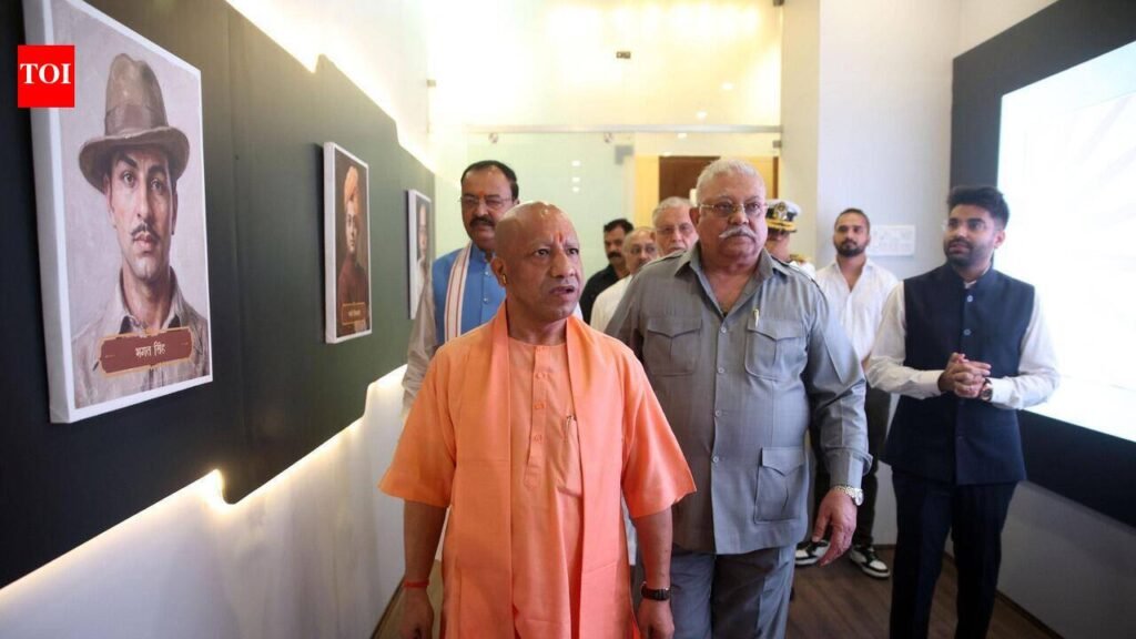 Vidhan Bhavan gets podcast studio, digital library as Yogi launches new facilities | Lucknow News