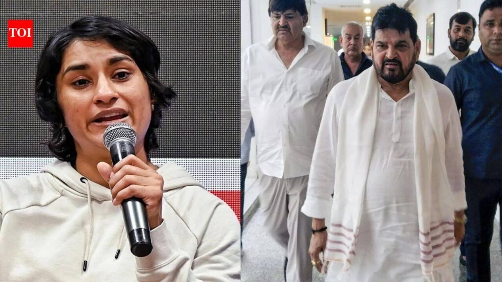 Brij Bhushan, Vinod Tomar acquitted in women wrestlers sexual harassment case | Delhi News