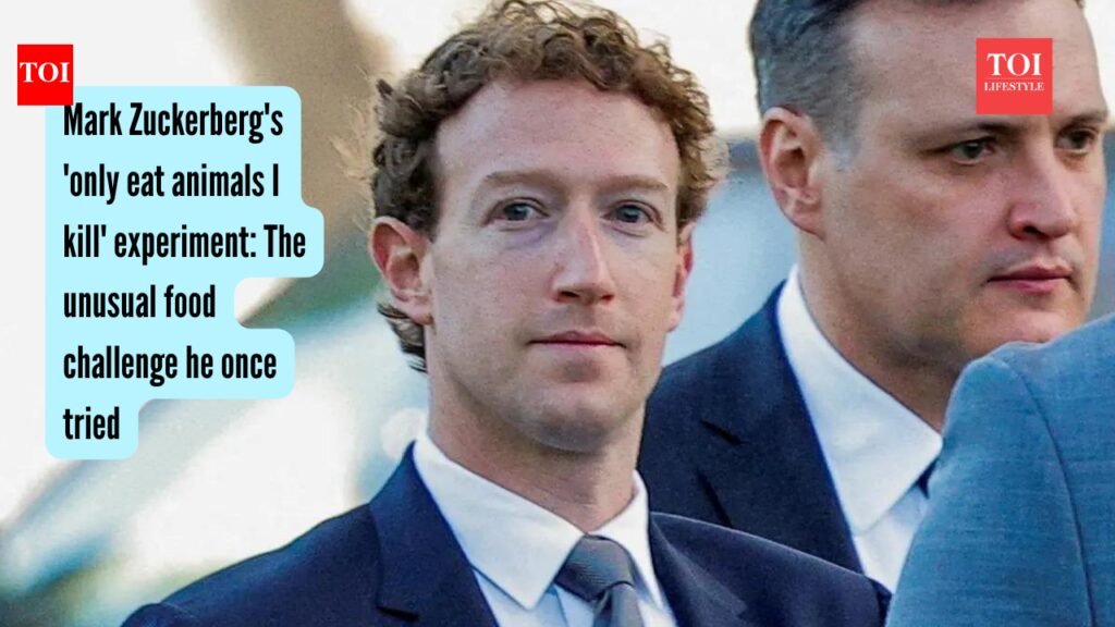 Mark Zuckerberg’s ‘only eat animals I kill’ experiment: The unusual food challenge he once tried