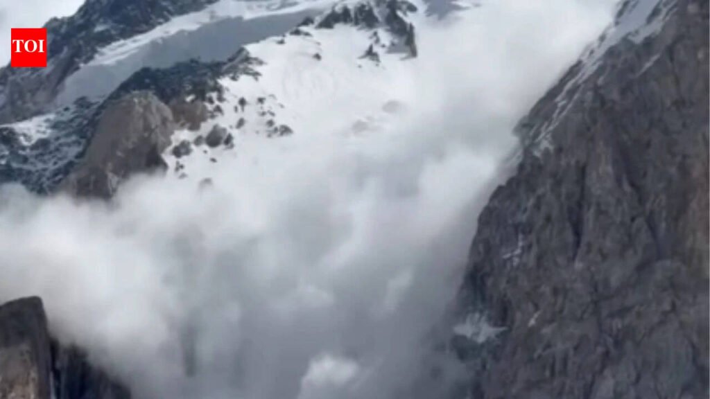 Watch: Broad Peak avalanche that killed record-breaking mountaineer Nirmal Purja and his crew