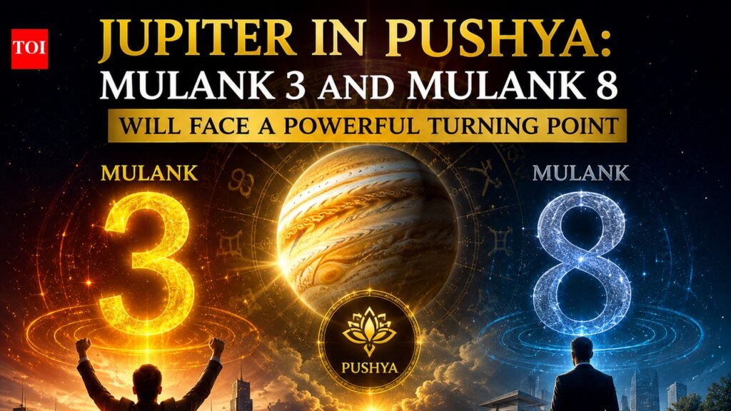 Jupiter in Pushya: Mulank 3 and Mulank 8 Will Face a Powerful Turning Point