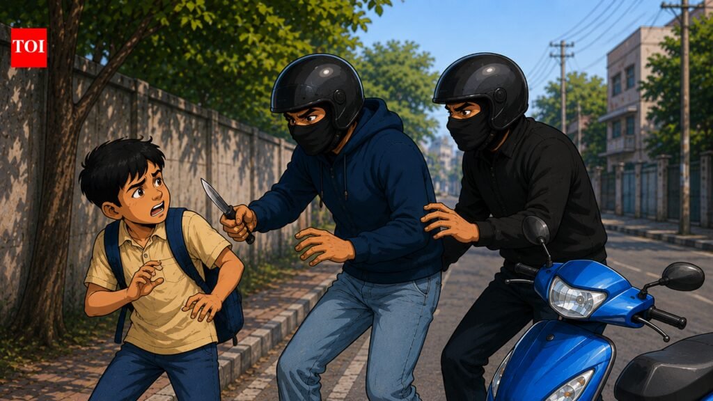Scooter-borne duo stabs 12-year-old boy on way to tuition, flees | Bengaluru News