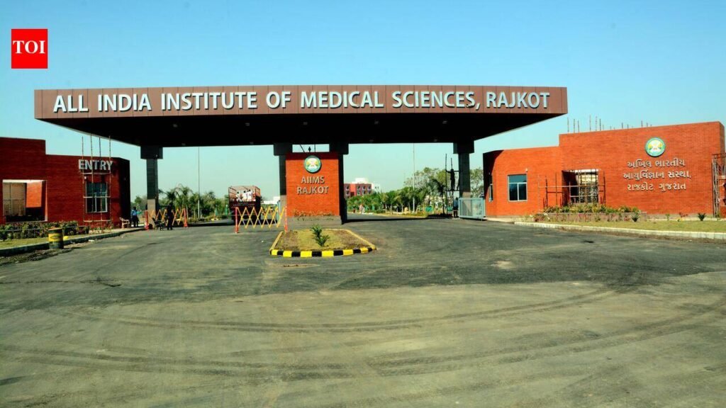 AIIMS Rajkot launches advanced spine surgery services | Rajkot News