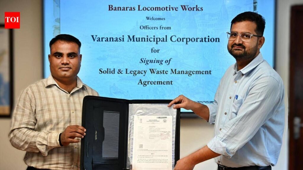 BLW-VMC MoU for storm water drainage project | Varanasi News
