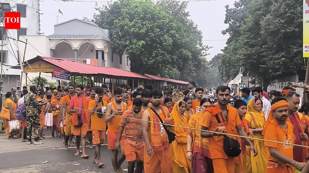 Over 2L pilgrims expected at Baidyanath Dham on 1st Somvari | Ranchi News