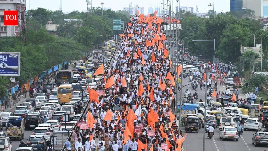 Police use water cannons to halt Karni Sena rally in Jaipur | Jaipur News