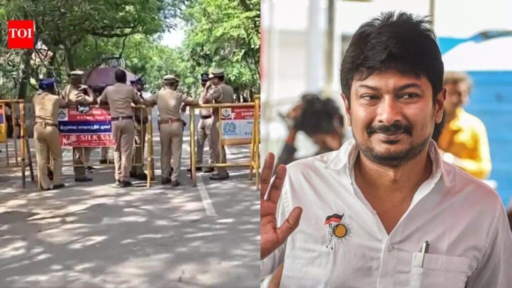 Case registered against Udhayanidhi; TVK calls statewide protests, security beefed up outside MLA’s house | Chennai News