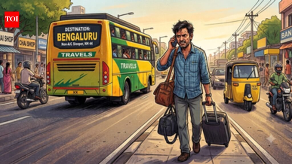 Kicked off bus with heavy luggage in Bengaluru, man fights travel operator & wins Rs 3k | Bengaluru News