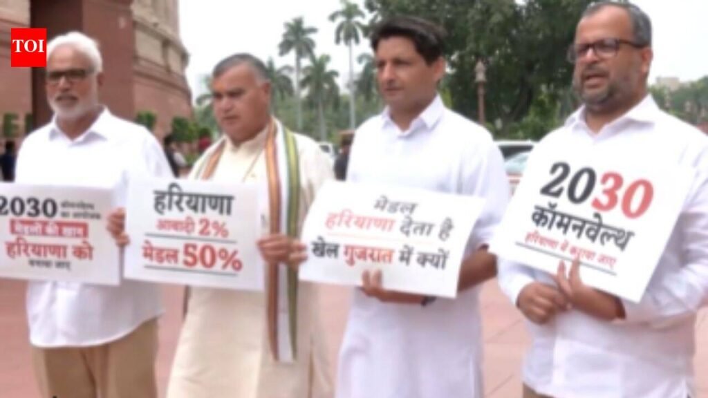 Haryana wins medals, Gujarat wins projects: Deepender Hooda’s swipe over CWG 2030 host pick | Delhi News