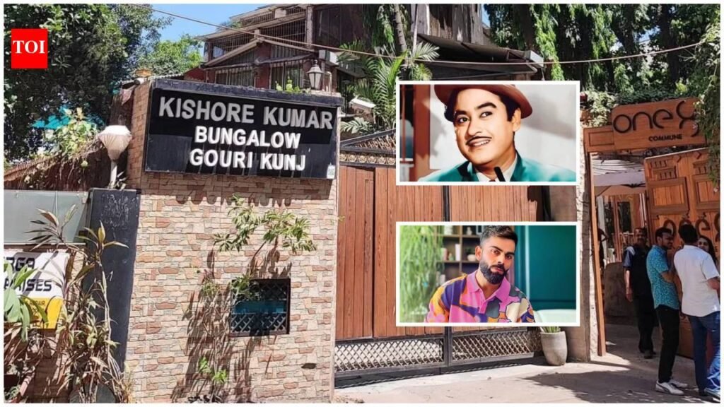 Kishore Kumar House: Inside Kishore Kumar’s iconic Gouri Kunj bungalow in Juhu, where he composed timeless songs and spoke to trees, now home to Virat Kohli’s One8 Commune | Hindi Movie News