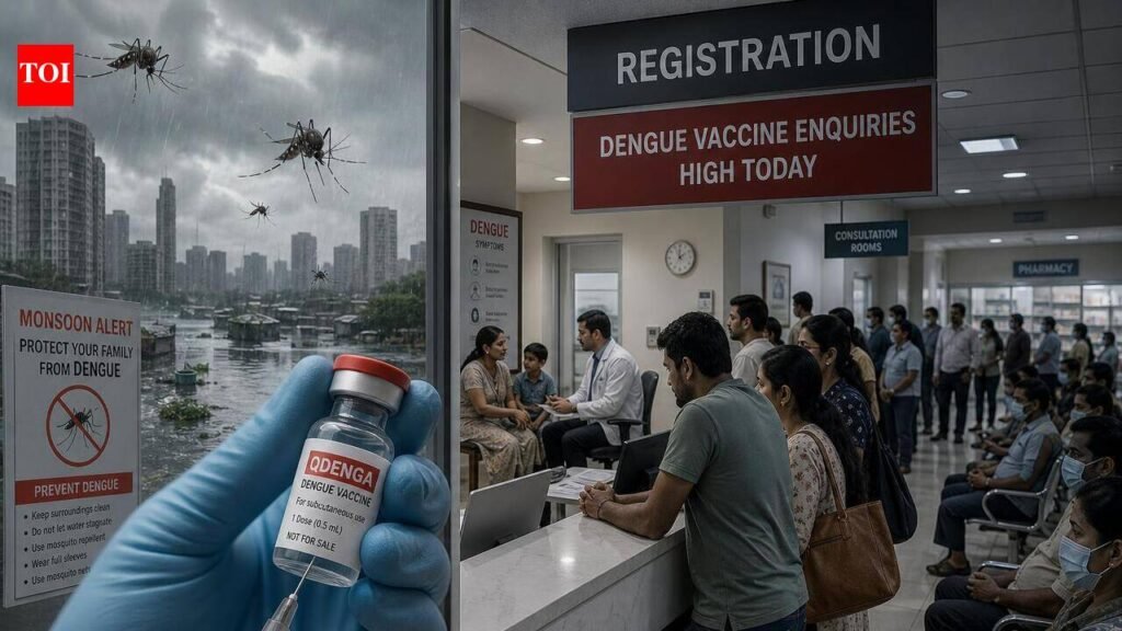 Lucknow sees surge in enquiries after India clears first dengue vaccine | Lucknow News