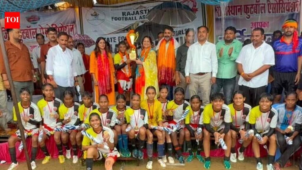 Dholpur upset Udaipur in sudden-death to win maiden Rajasthan Junior Girls Football Championship | Jaipur News