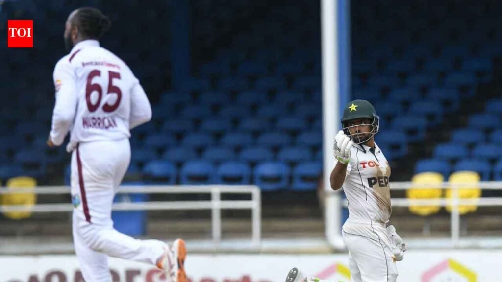 WI vs PAK 2nd Test: Babar Azam’s wait for Test century continues; Pakistan on brink of victory vs West Indies | Cricket News