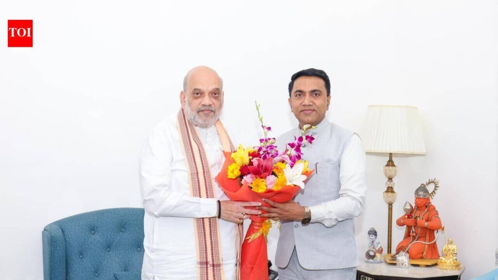 Will expedite ST quota process, Shah assures CM | Goa News