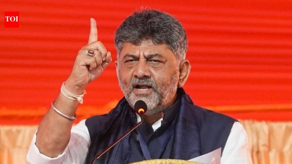 Karnataka CM DK Shivakumar bets on ‘bureaucratic think tank’ for governance reforms | Bengaluru News