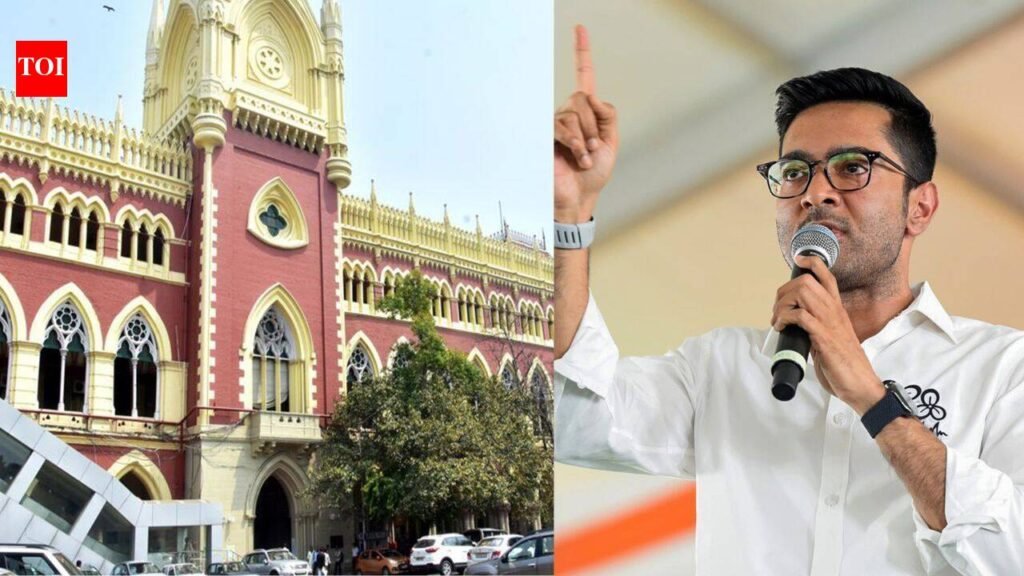 Calcutta high court rejects TMC leader Abhishek Banerjee’s foreign travel plea for eye treatment | Kolkata News