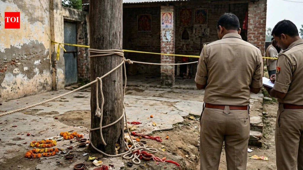 Tied to pillar for 10 days for ‘faith healing’ ritual, woman dies in UP | Lucknow News