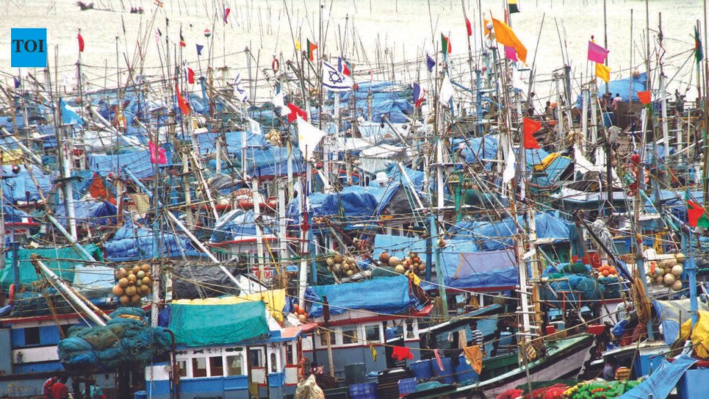 Rough seas keep most of Goa’s mechanised fishing fleet anchored | Goa News