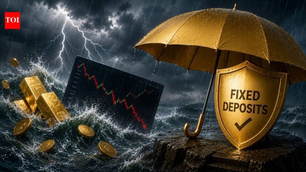 As gold, stock markets lose lustre – why your humble fixed deposit is forever