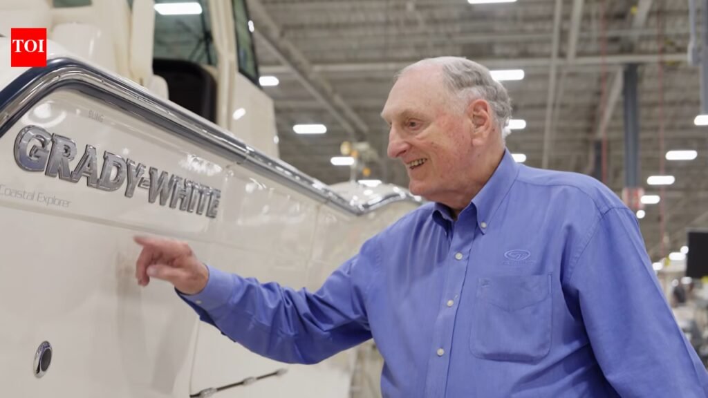 North Carolina man worked 100-hour weeks for 58 years to save a bankrupt boat company, rejected a $400 million offer and gave it to charity | World News