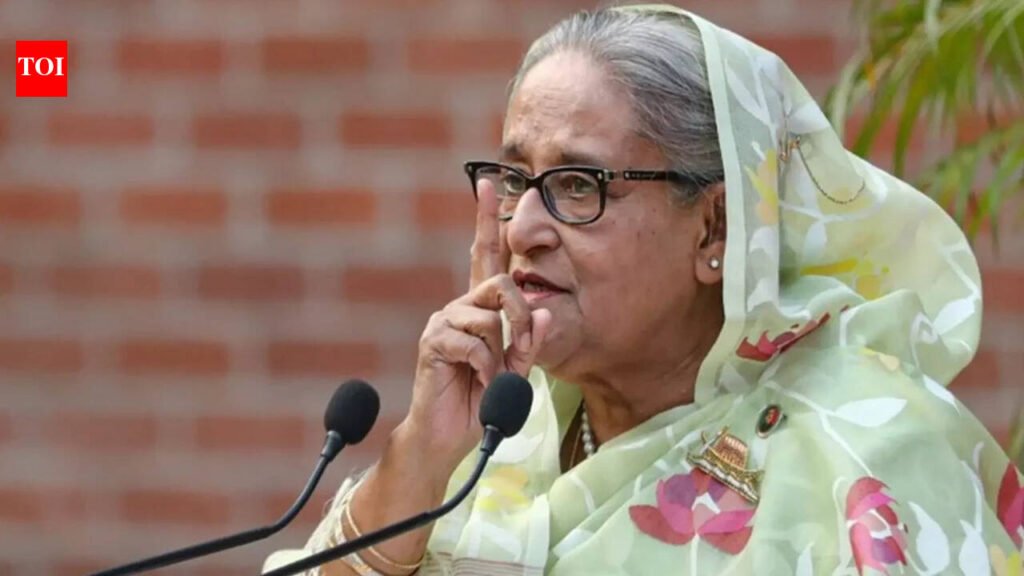 ‘May be jailed, but I’ll return to Bangladesh this December,’ says Sheikh Hasina