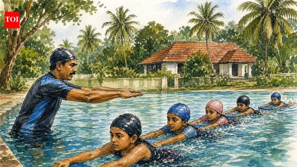 AquaFit to train 14,000 students in swimming | Thiruvananthapuram News