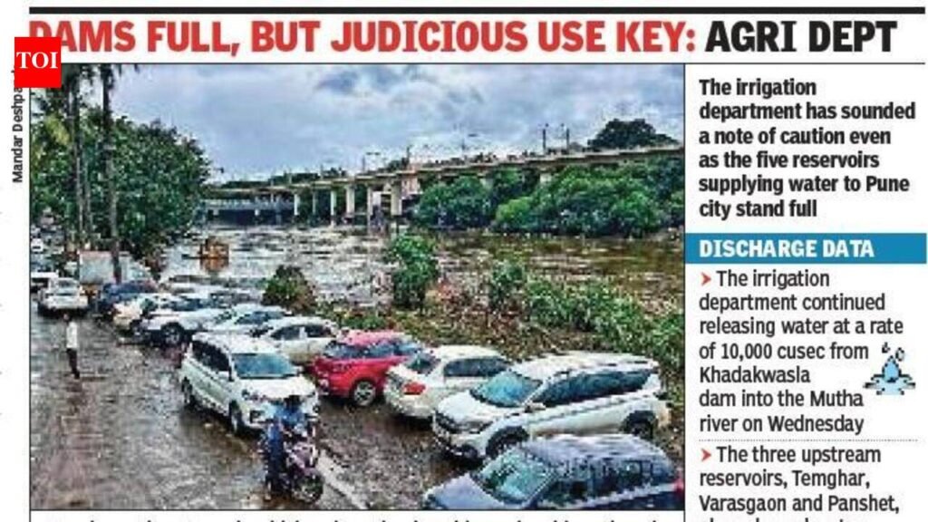 PMC rules out any plan to reintroduce water cuts as all five dams full, but supply curbs continue in Pimpri Chinchwad | Pune News