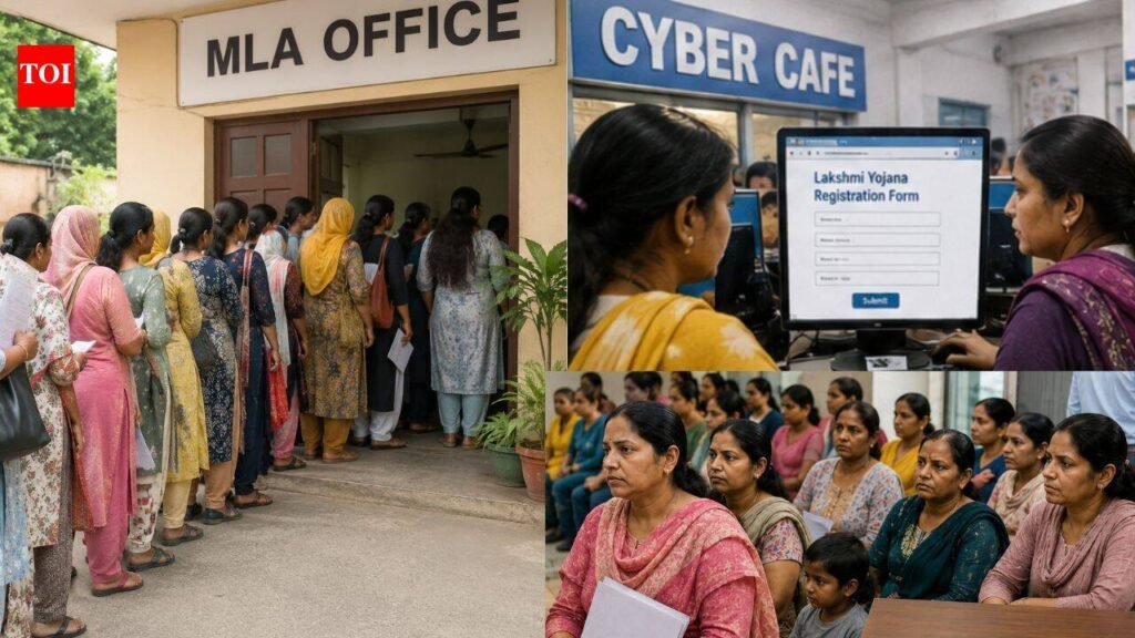 Lakshmi Yojana rollout stumbles as Delhi women run into registration hassles | Delhi News