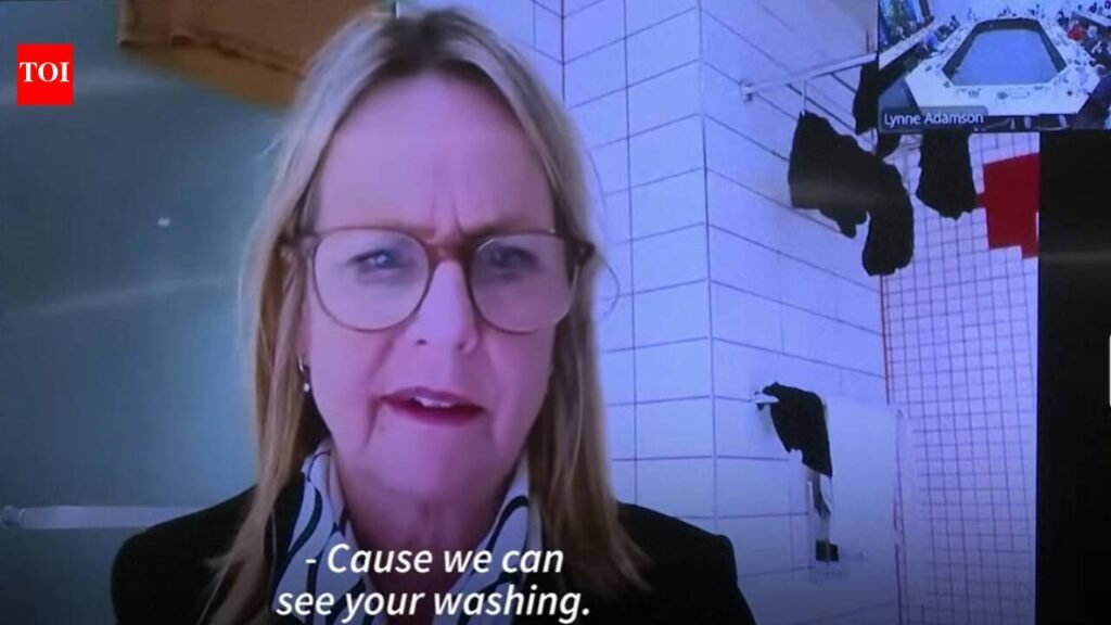 New Zealand Councillor Jo Galer Bathroom Meeting: New Zealand councillor joins Zoom meeting from bathroom; colleagues say, ‘We can see your washing’